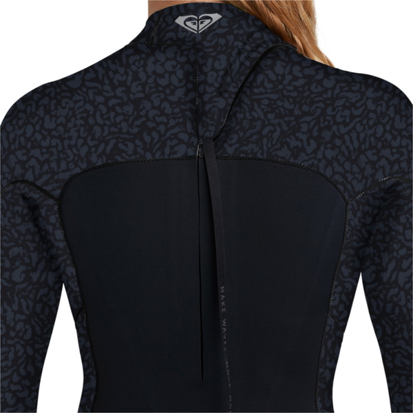 2026 Roxy Womens Swell Natural 4/3mm Back Zip Wetsuit 26BW213512 - Animal Print